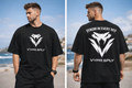 250 grams heavy weighted drop shoulder gym Tee.
